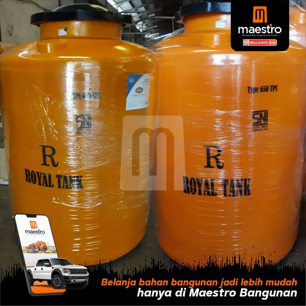 Tandon air Toren air plastik PE termurah