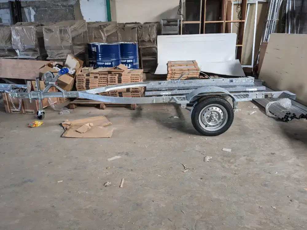 Trailer jet ski / kereta anhang jetski full galvanized