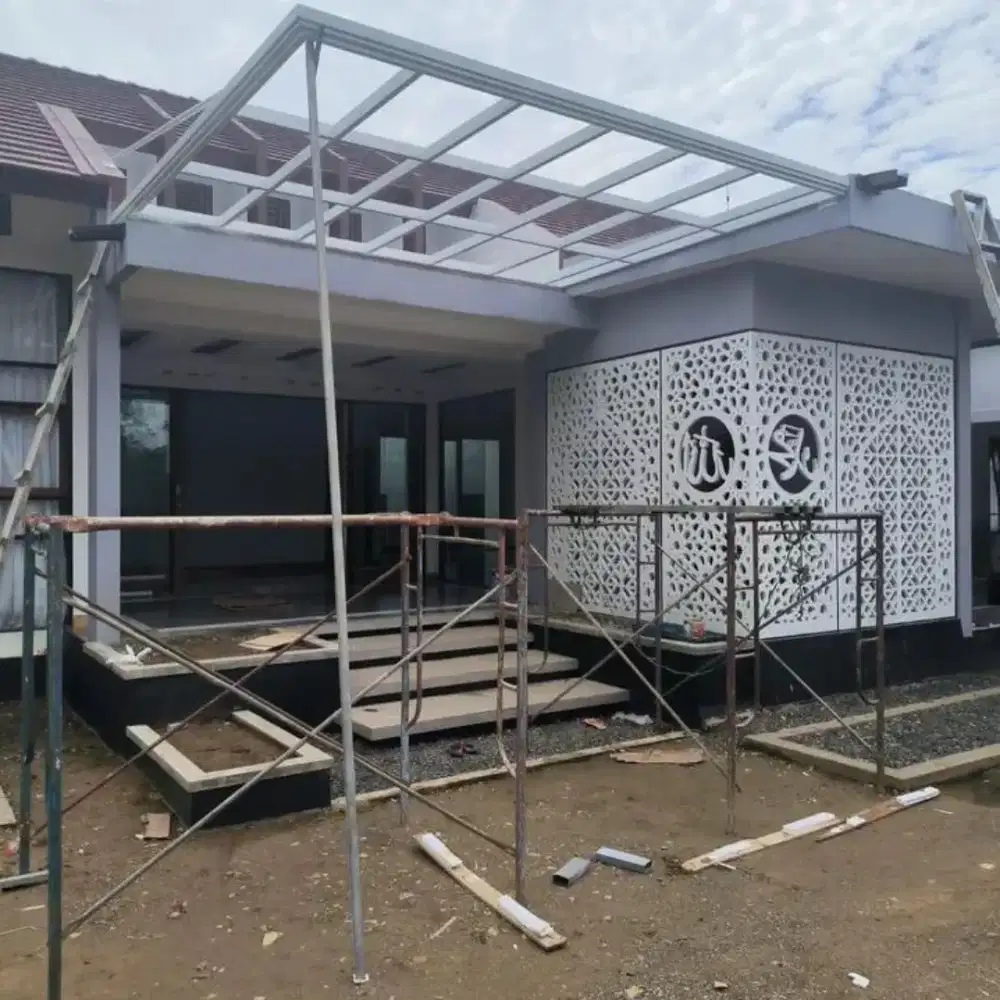 kanopi / pagar / tralis / tangga / railing tangga / mezanine