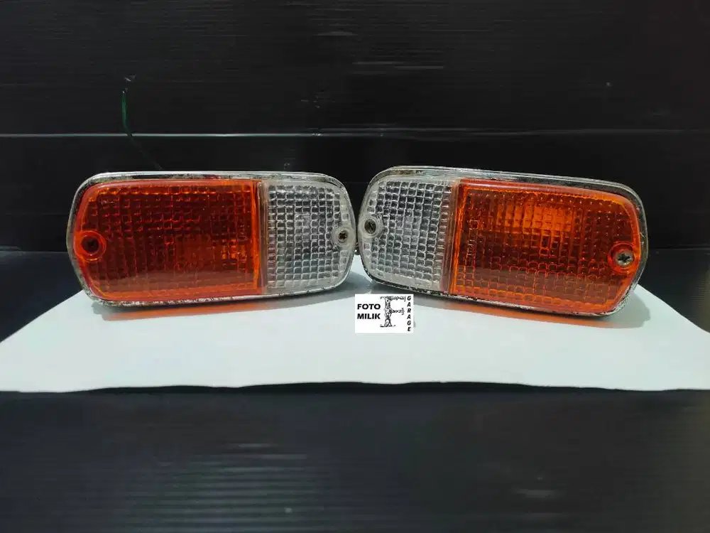 Lampu Sein Depan Kota Bemper Honda Civic Deluxe 75 76 77 Sen Bumper