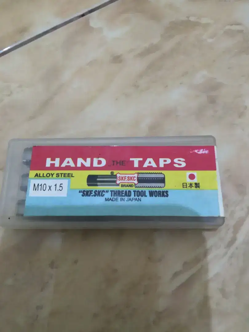 hand taps M10X1,5 isi 3pcs