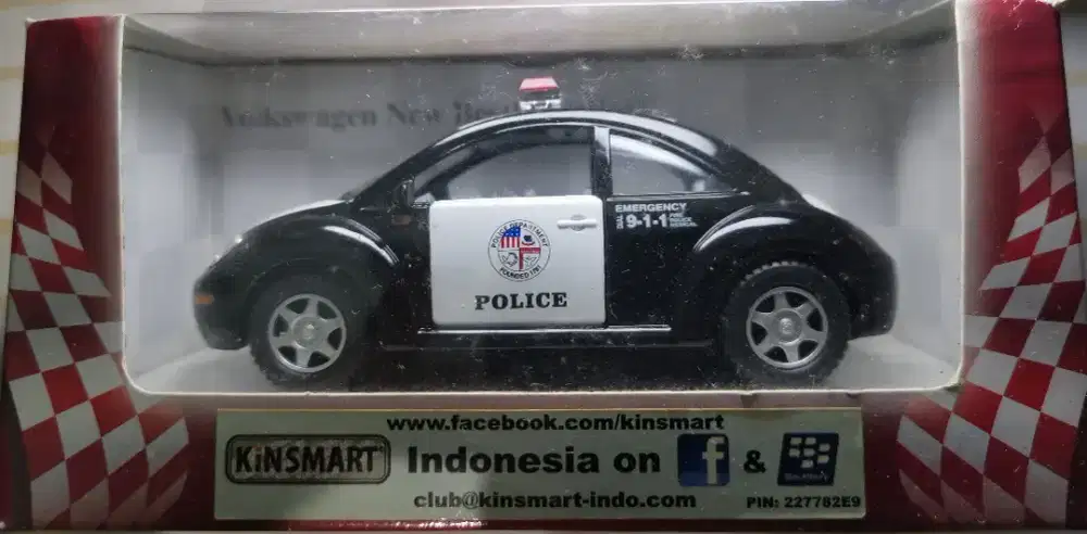 Kinsmart VW New Beetle - Set