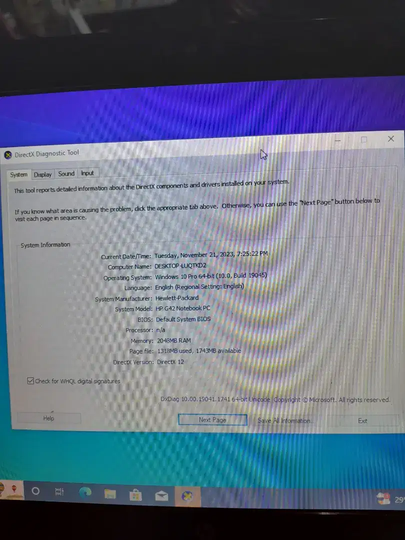 Laptop hp g42 bekas