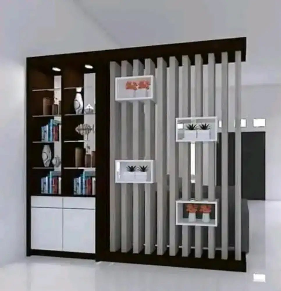 Almari pajangan ruangan
