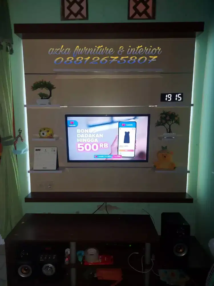 (MURAH) backdrop minimalis