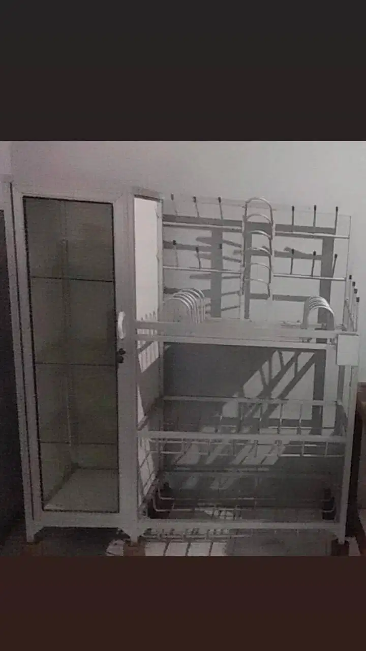 Rak Aluminium Kaca
