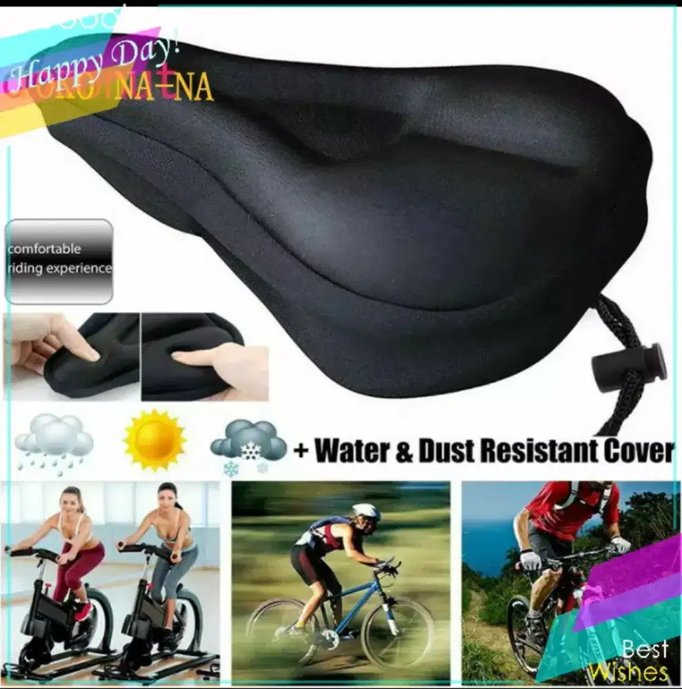 Alas tambahan busa jok sepeda