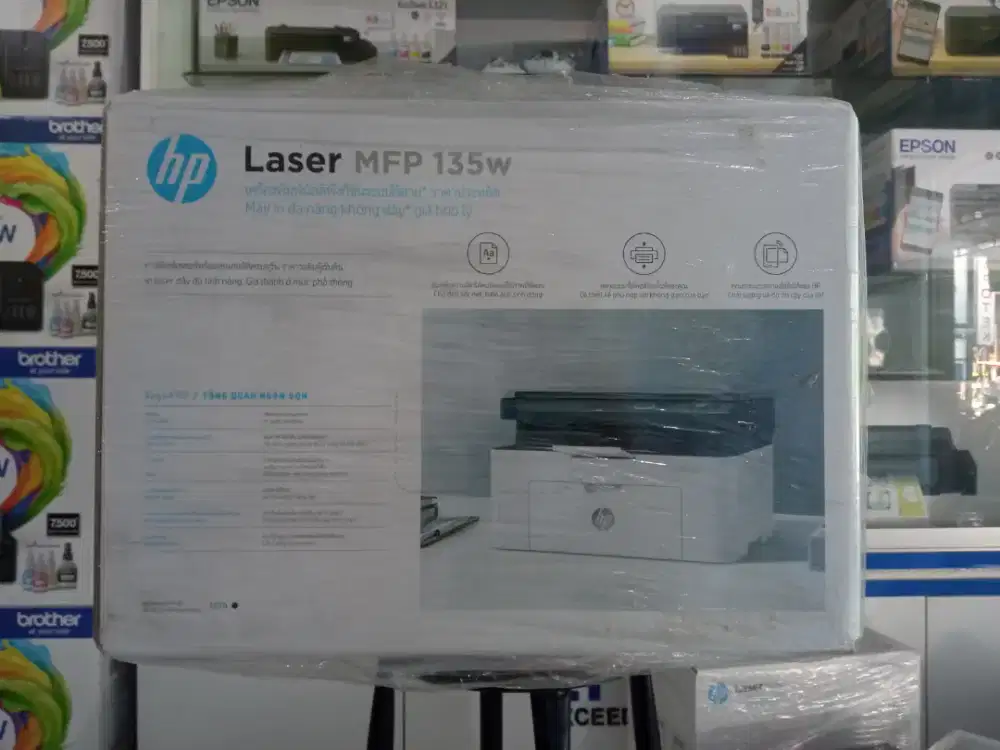 Printer HP Laser MFP 135w Print Scan Copy Wireless
