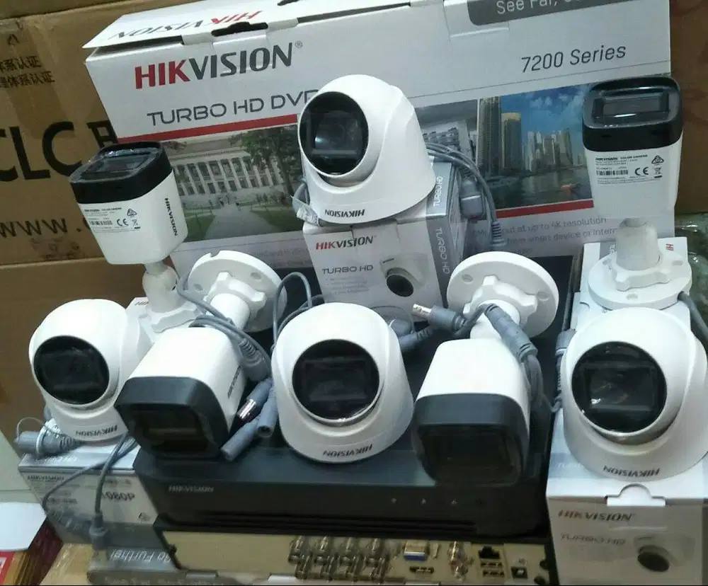 PAKET CCTV 8 CH HIK 2 MP