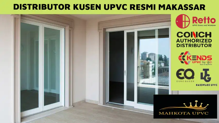 distributor pintu upvc  Makassar