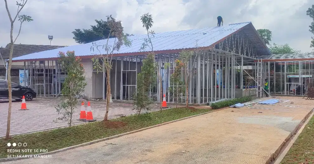 Baja Ringan atap Spandek untuk Perkebunan