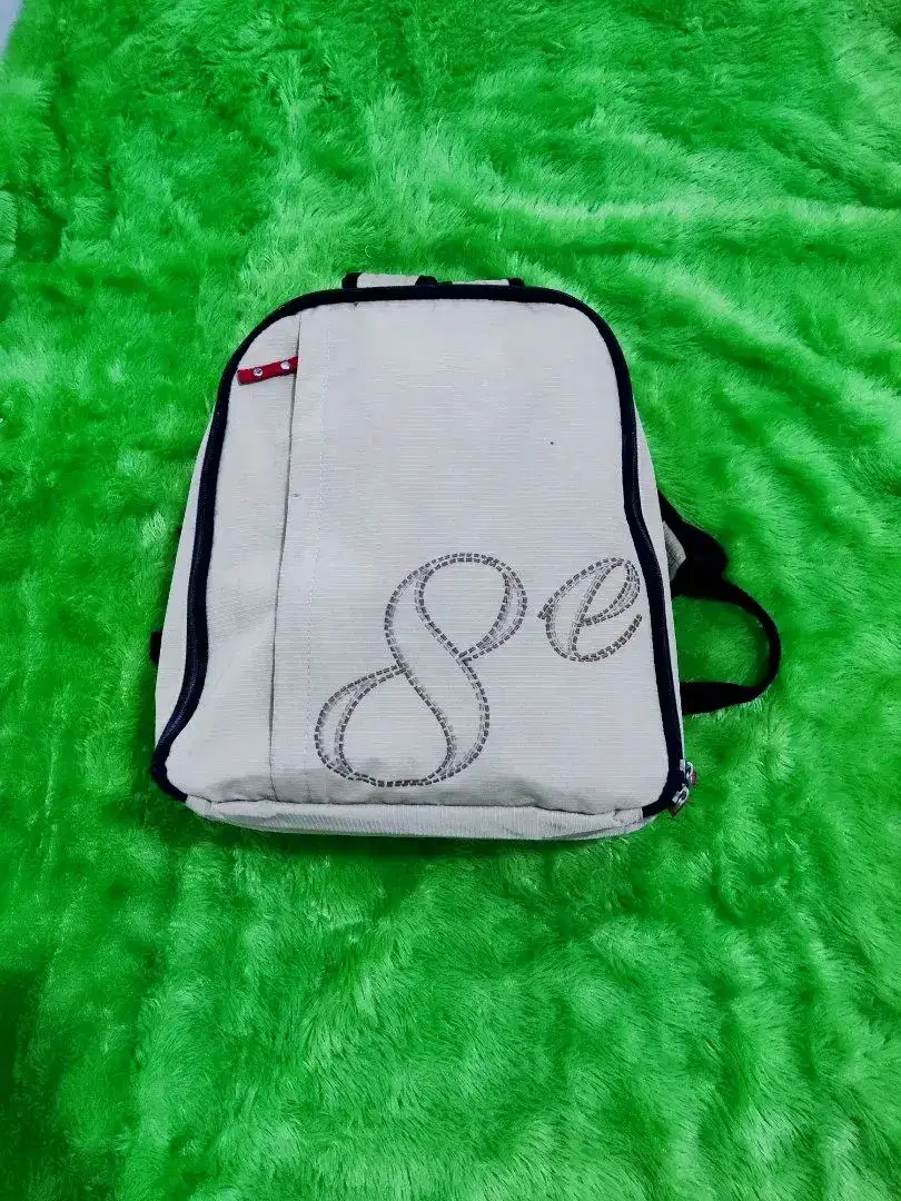 Ransel backpack Huitieme Paris original warna  khaki
