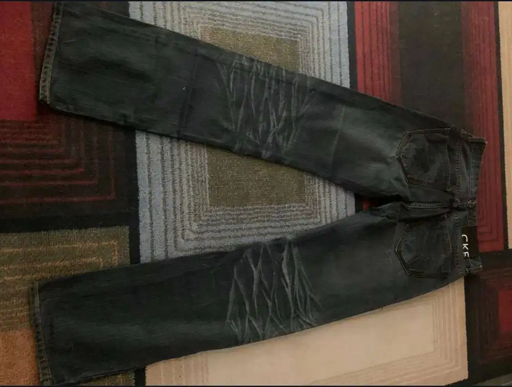 Celana Jeans C.F.K dark blue size 29 original