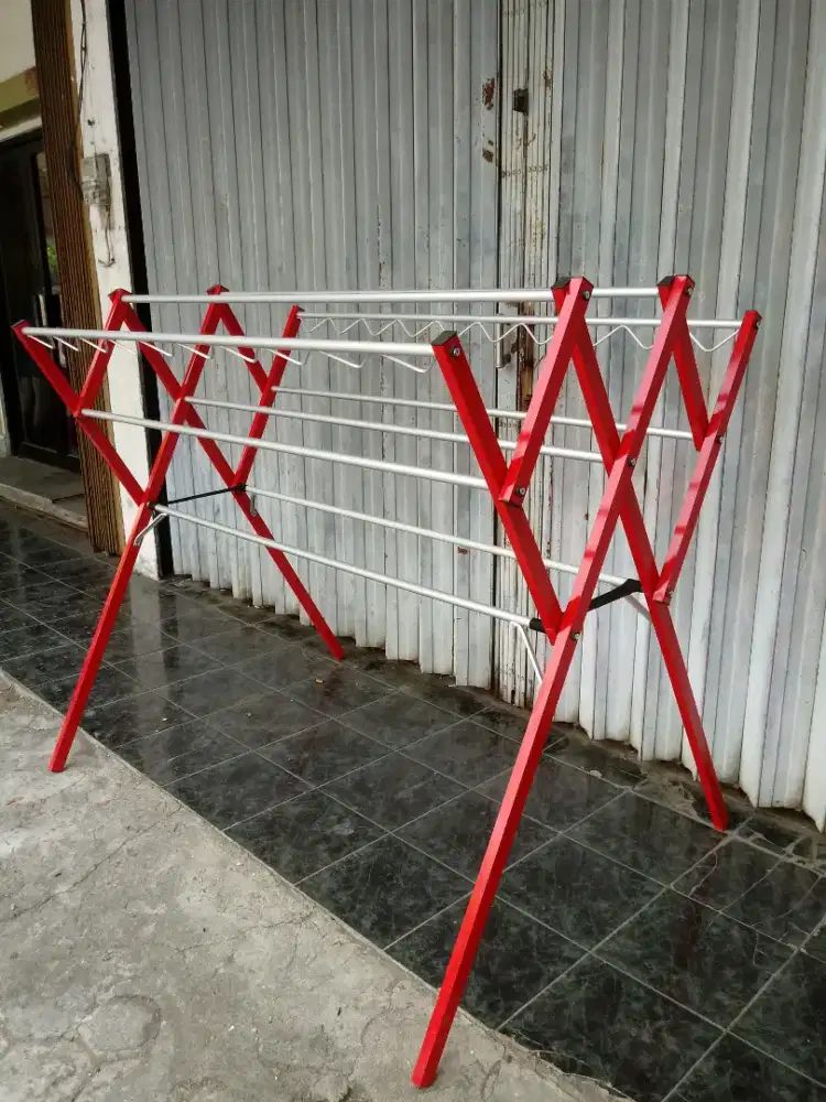 JEMURAN PAKAIAN/BAJU ALUMUNIUM - KUAT & BEBAS KARAT -- kota semarang