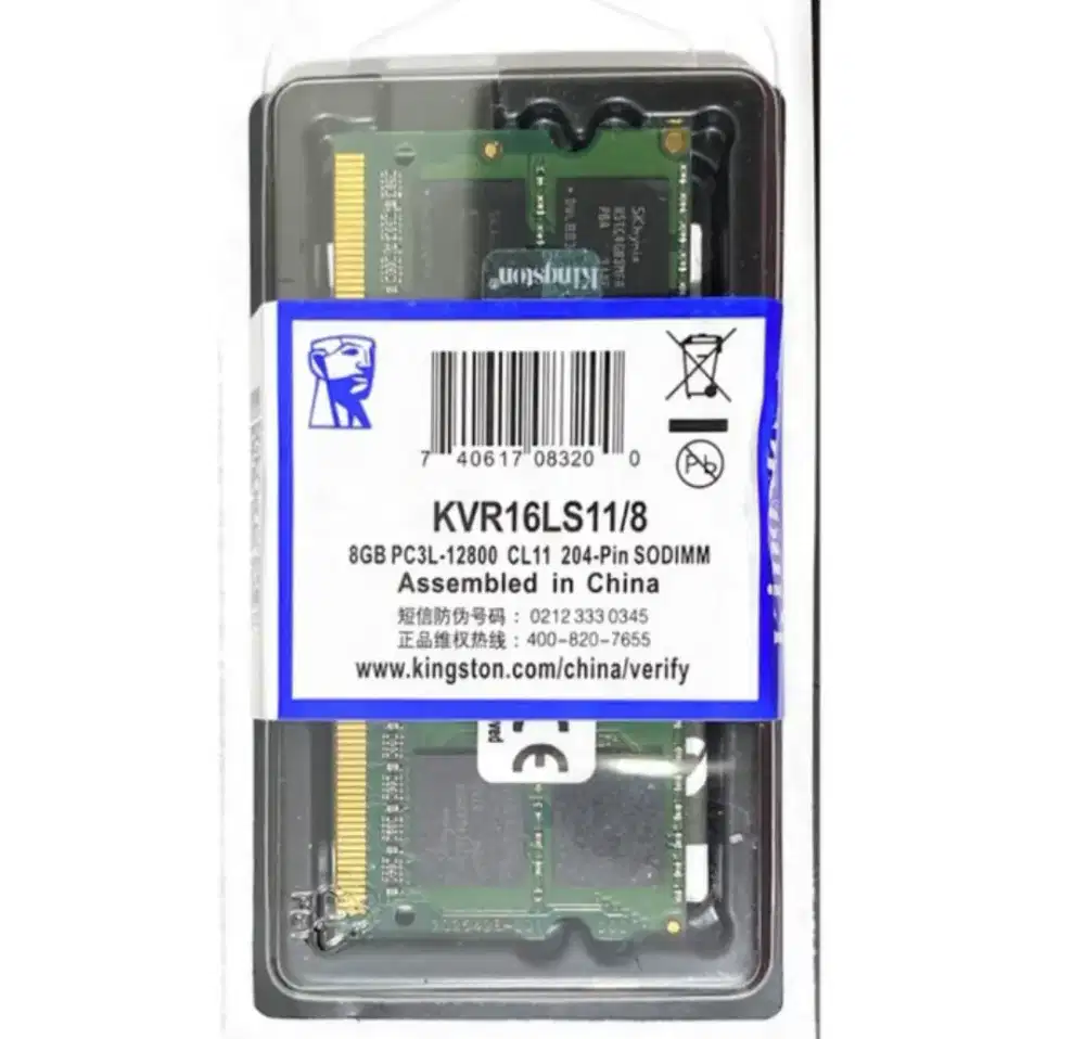 RAM LAPTOP DDR3L 8GB