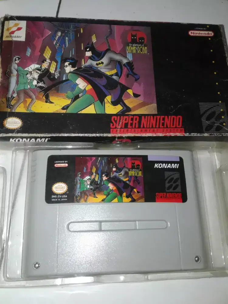 Kaset nintendo batman snes nego cod rungkut ok bos