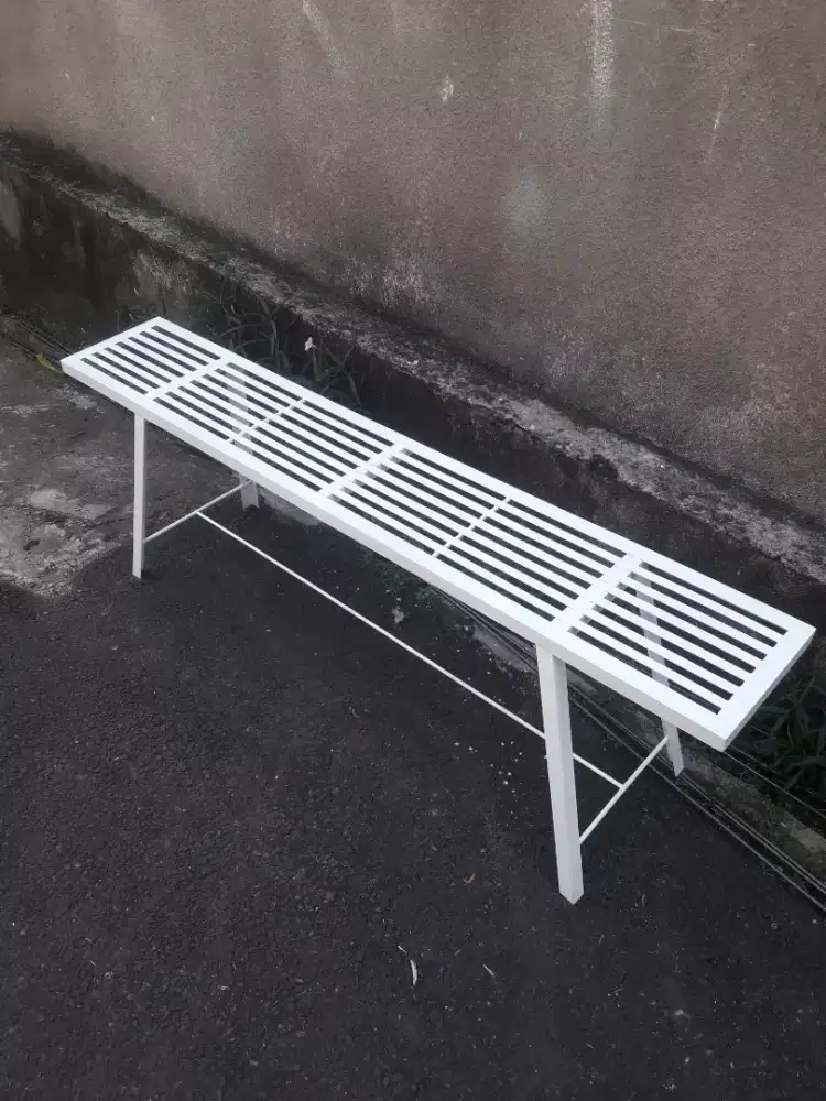 Kursi besi minimalis kursi besi panjang