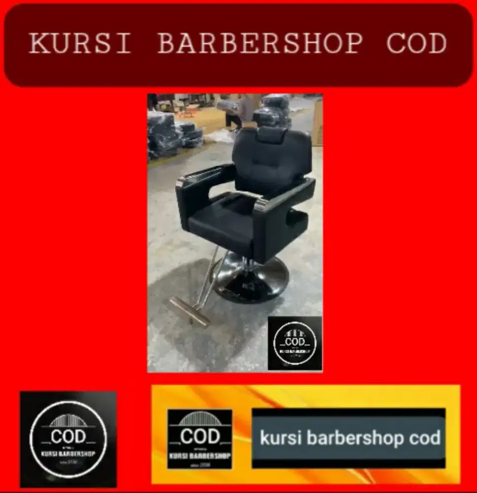 Kursi barbershop barber Hidrolik Mewah. Cbtg. Mulai 1 jt.. COD Ok.