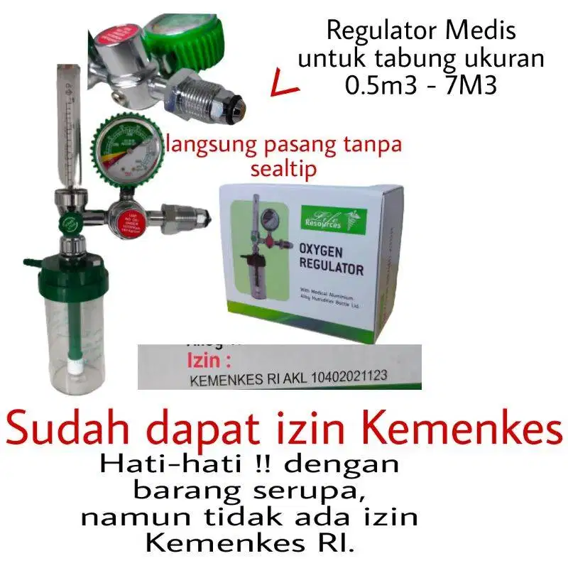 Regulator Oksigen Medis