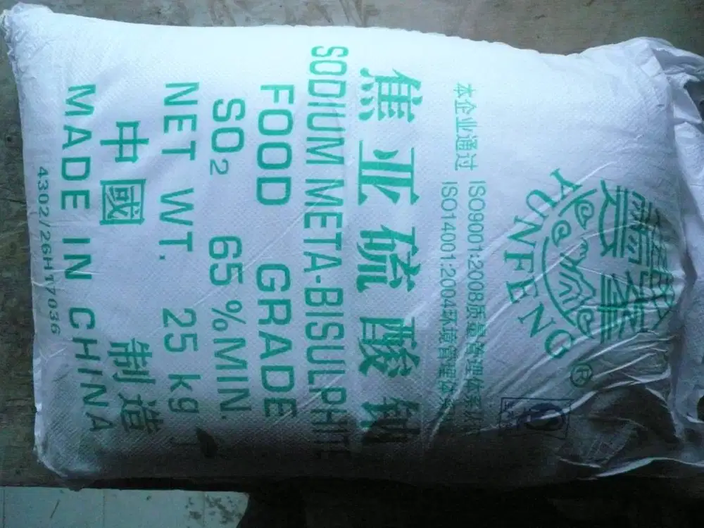 Sodium Metabisulphite Ex Thailand - Sodium Metabisulphite Ex RRT