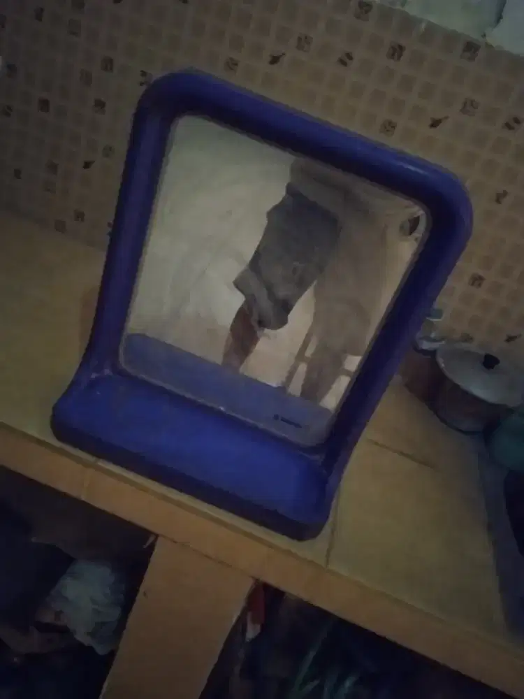 Kaca cermin merek maspion blue edition