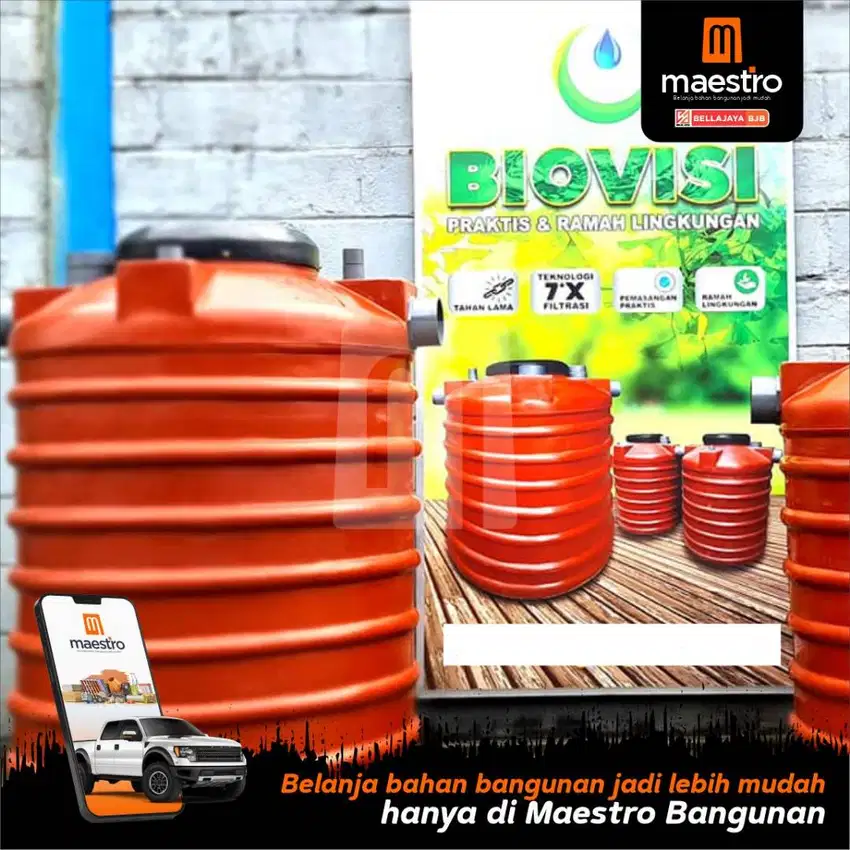 SEPTIC TANK Bio Plastik harga agen