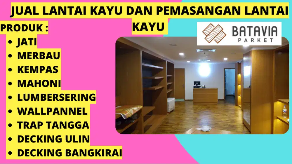 jual lantai parquet jakarta