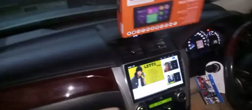 Pemasangan head unit android orca 10 inc ram 2/32 di Toyota Camry