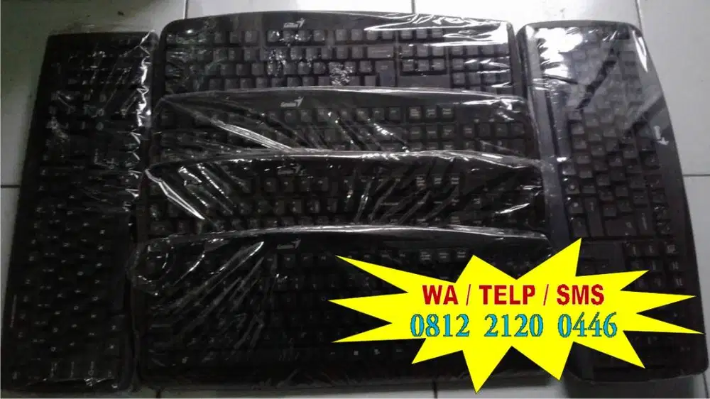 Jual KEYBOARD BUILD UP (PS/2 & USB) Second (Harga Sangat Terjangkau)