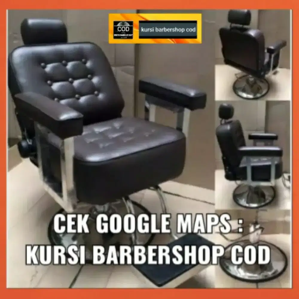 Kursi barber barbershop import/lokal. Hrg mulai 1 jtan. Lampung