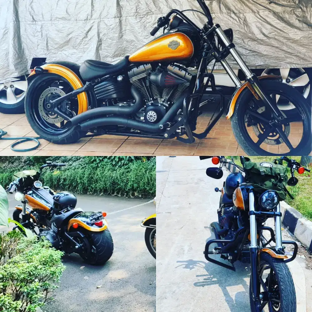 Softail rocker c fxcw 2009 fp