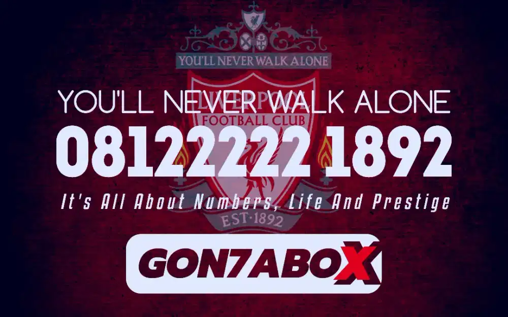 Simpati LIVERPOOL 1892 Nocan Nomor Cantik Nomer Cantik Telkomsel