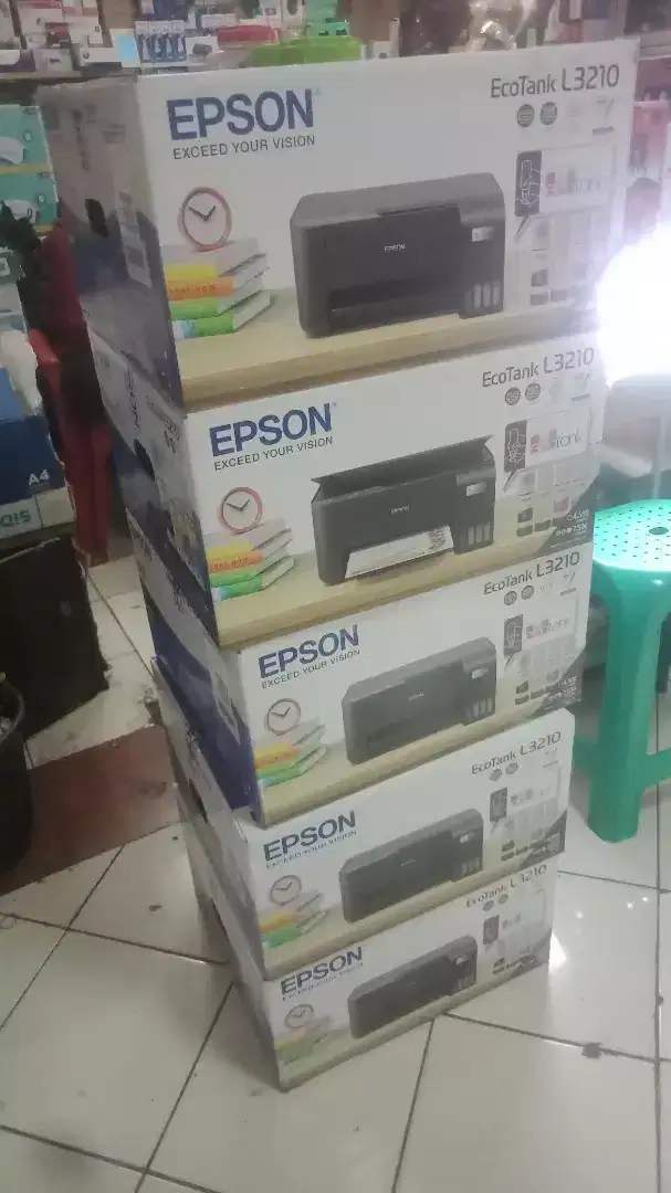 Epson L3210 print, scan, copi,  baru, terlaris