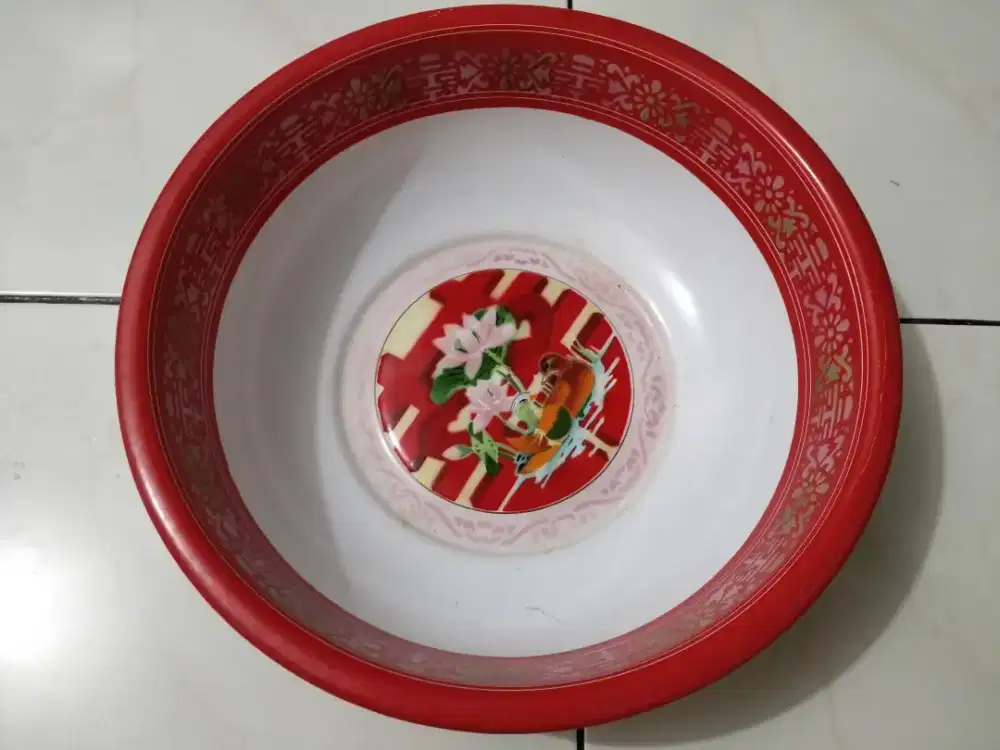 Baskom Enamel Seng Kaleng Jadul/Baskom Antik Vintage