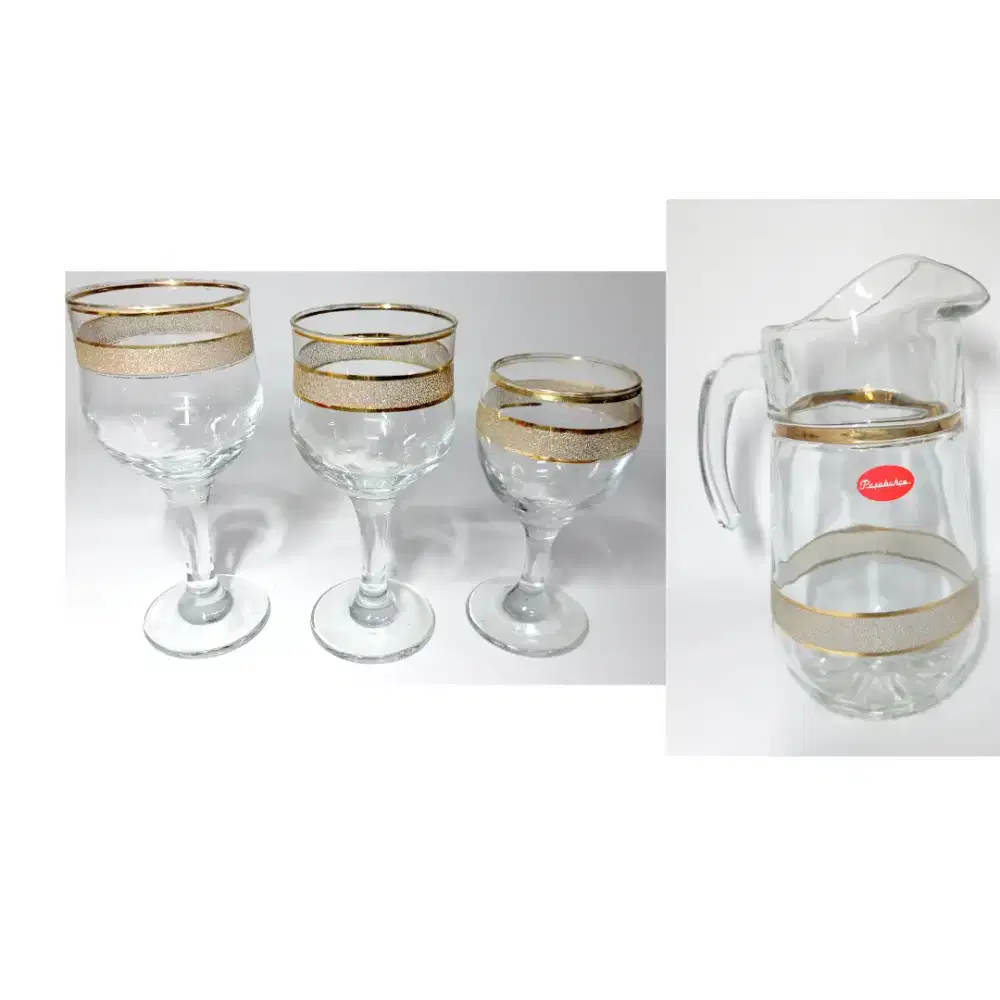 Set teko dan gelas pasabache pitcher