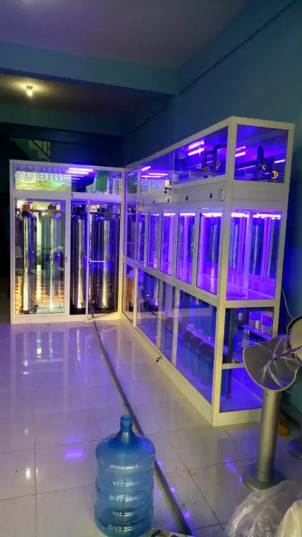 Mesin filter air isi ulang bio