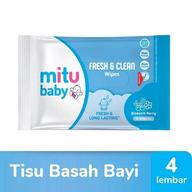 Tisu Basah Bayi Tisu Popok Ruam Pembersih Kulit