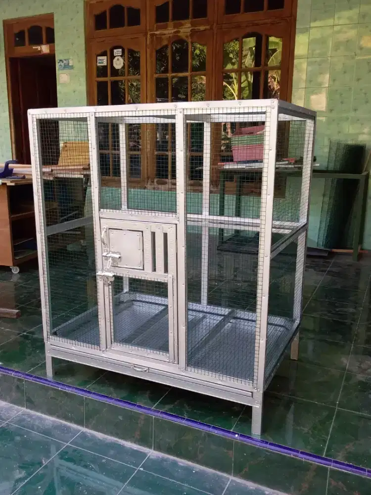 Sangkar burung perkurut murai batu love bird bahan galvalum anti karat