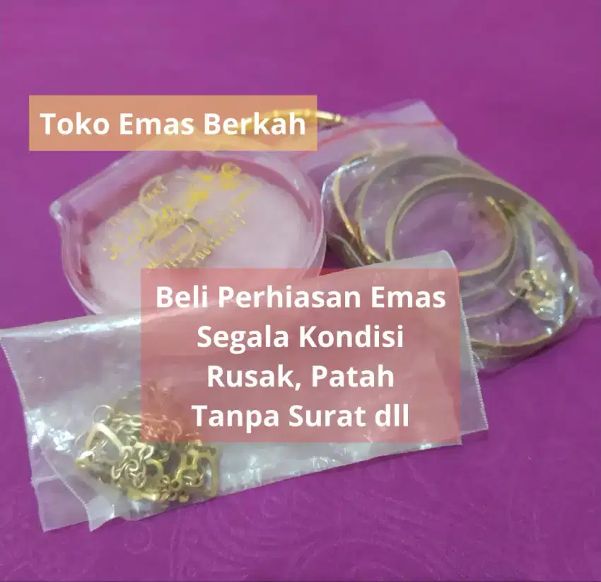 Jual Beli Emas Antam dan Berlian Tanpa Surat