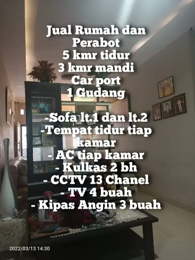 Jual rumah dan pwrabot