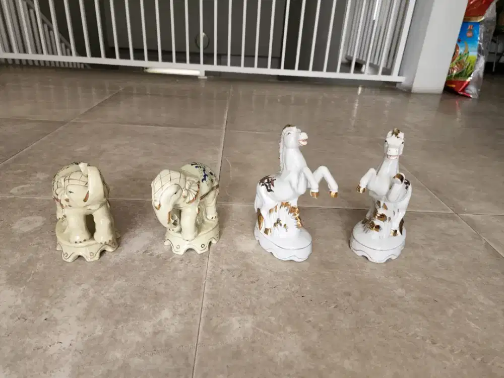 Hiasan kuda dan gajah