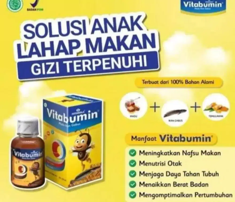 Jual vitabumin 130 ml