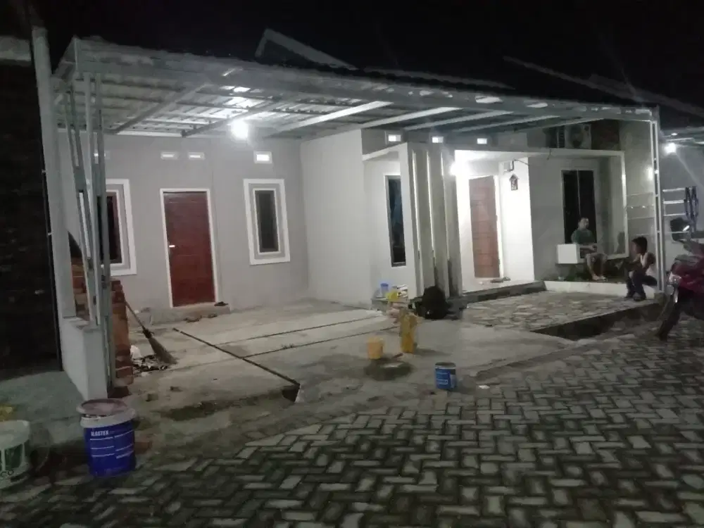 Rangka kanopi baja ringan minimalis