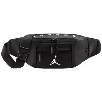 Air jordan waist discount bag black original