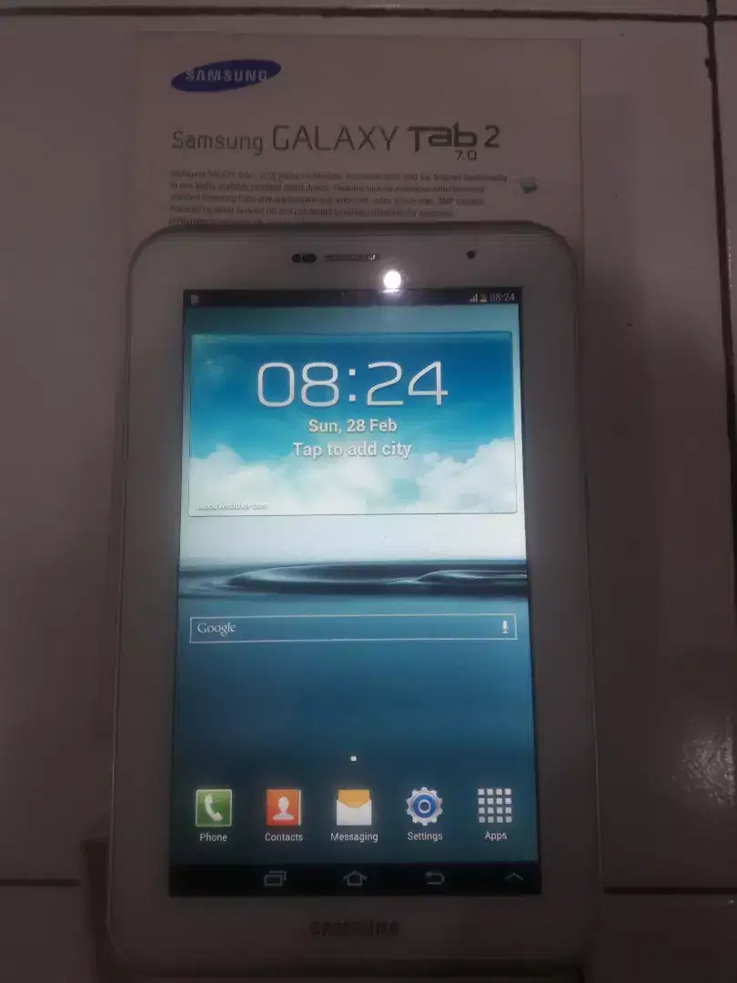 Samsung Galaxy Tab 2 7.0 16 GB White Wifi + Cellular