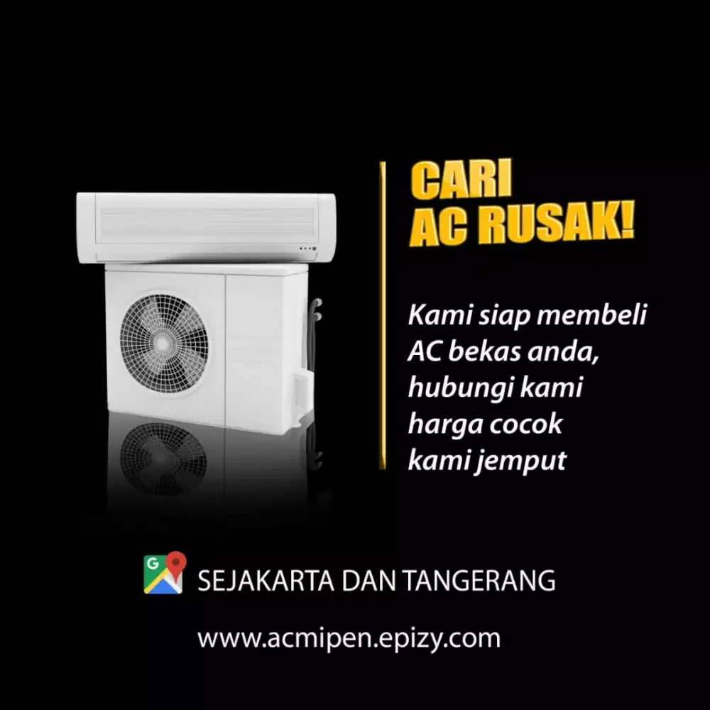 Dicari untuk di beli Ac rusak