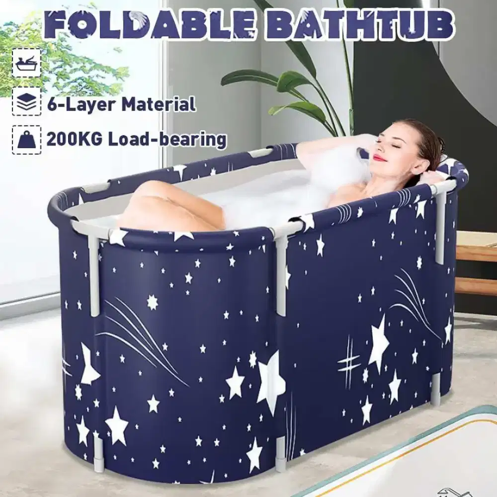 xueqin spa bathtub lipat portable adult folding bath 117x53x55cm