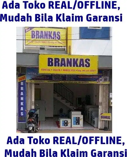 Brankas XCELL Ruko Rumah Kantor Gudang Toko safety cash box baru bekas