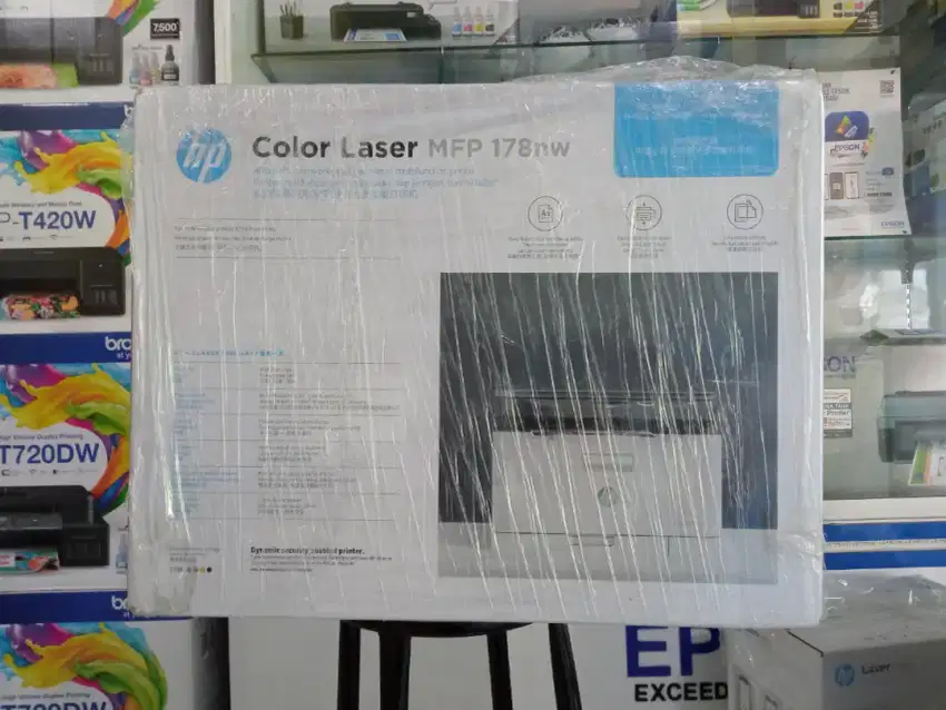 Printer HP Laser MFP 178nw Print Scan Copy Wi-Fi Color