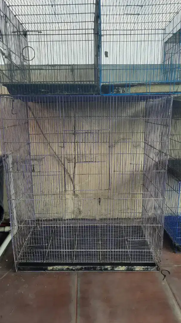 Kandang Besi Lipat Big Size Burung Kelinci Kucing Anjing Musang Ayam